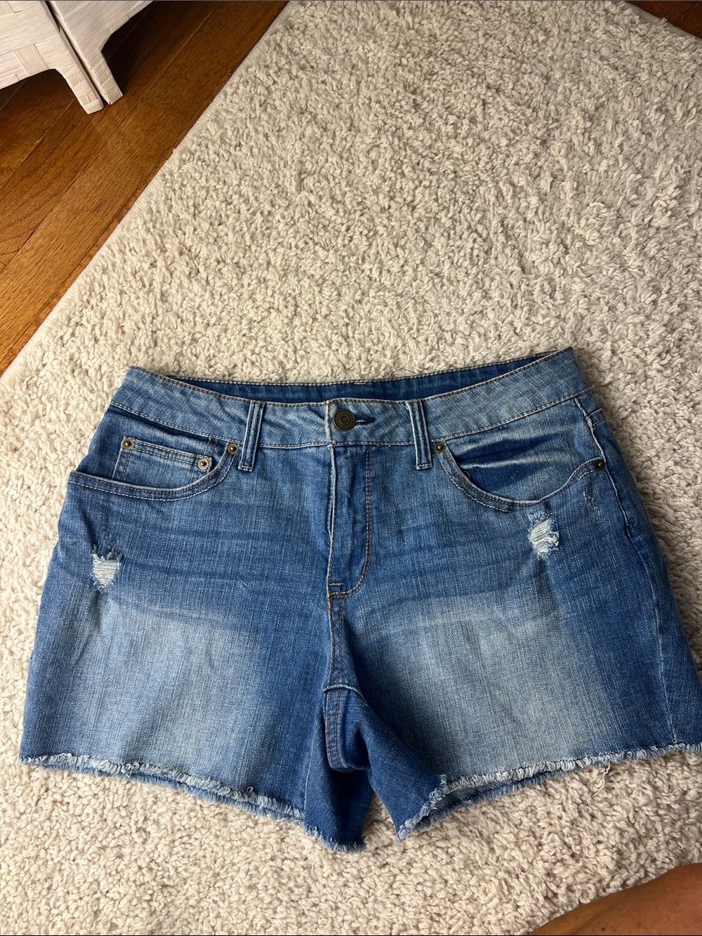 Women’s time and true denim shorts size 12